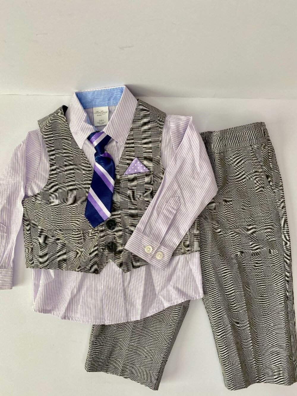 NEW Boys 4-Piece 6-9 months Dress Suit Set | Starting Out (Dillard’s) | 6/9M
